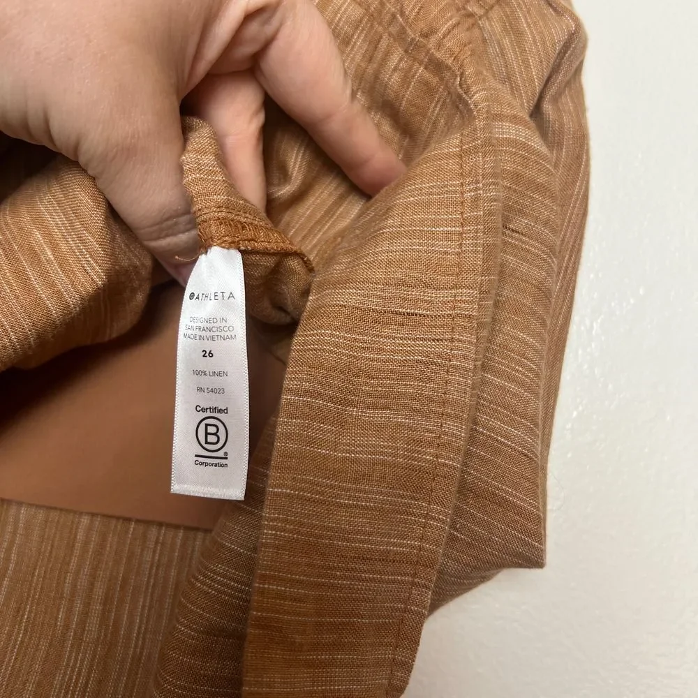 Athleta Cabo Linen Textured‎ 4